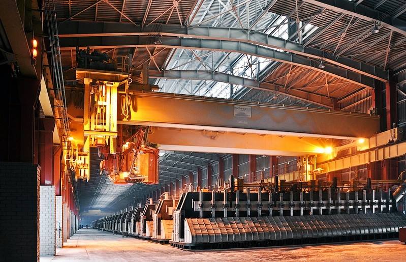 内蒙古某电解铝企业50万吨电解铝产能即将启动完毕